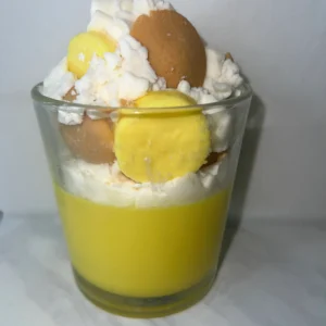 Banana pudding candle